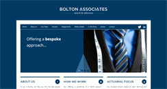 Desktop Screenshot of bolton-associates.co.uk